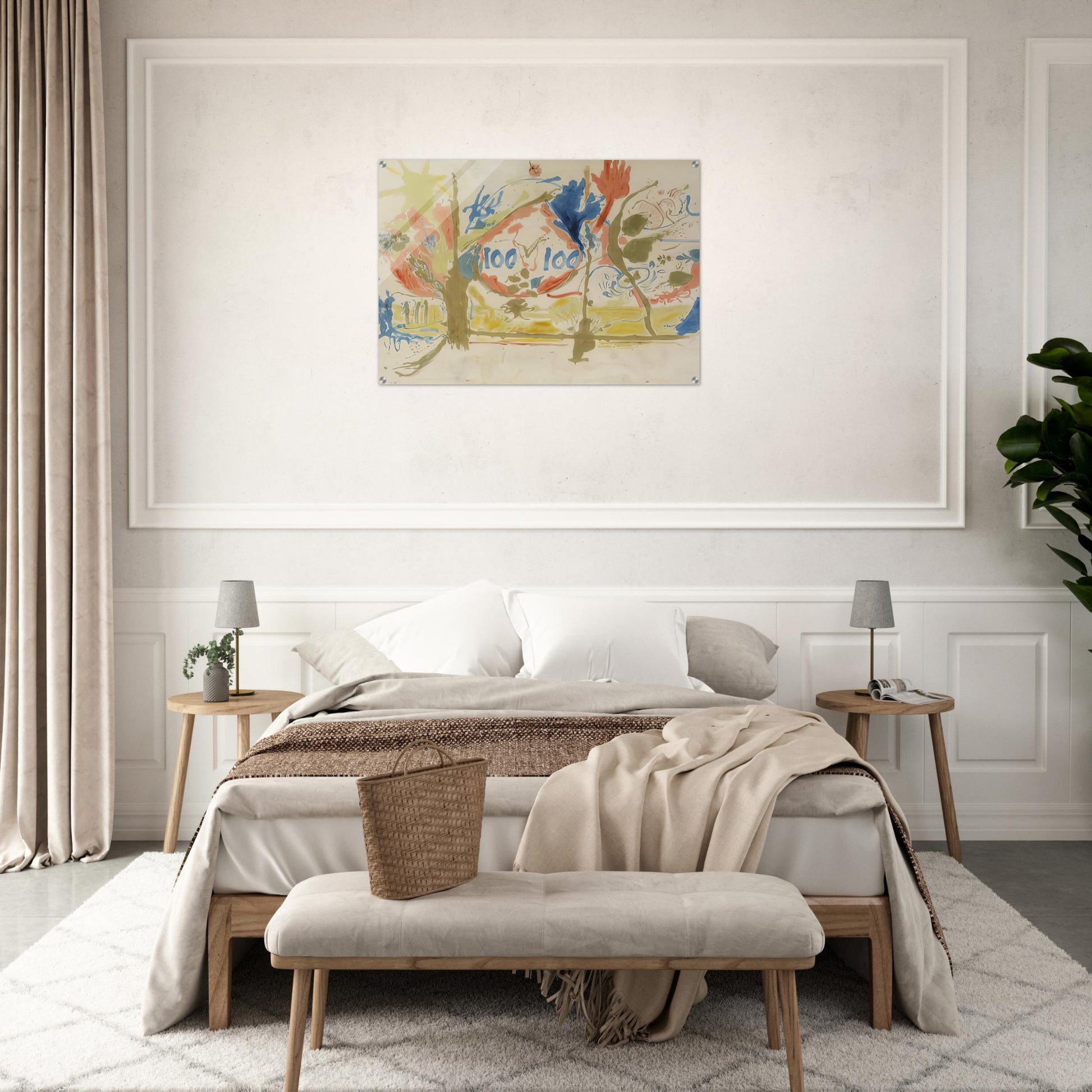 Eden, 1956- - Helen Frankenthaler Acrylic Print - 70x100 cm / 28x40″ inches | Helen Frankenthaler Wall Art | Helen Frankenthaler Prints