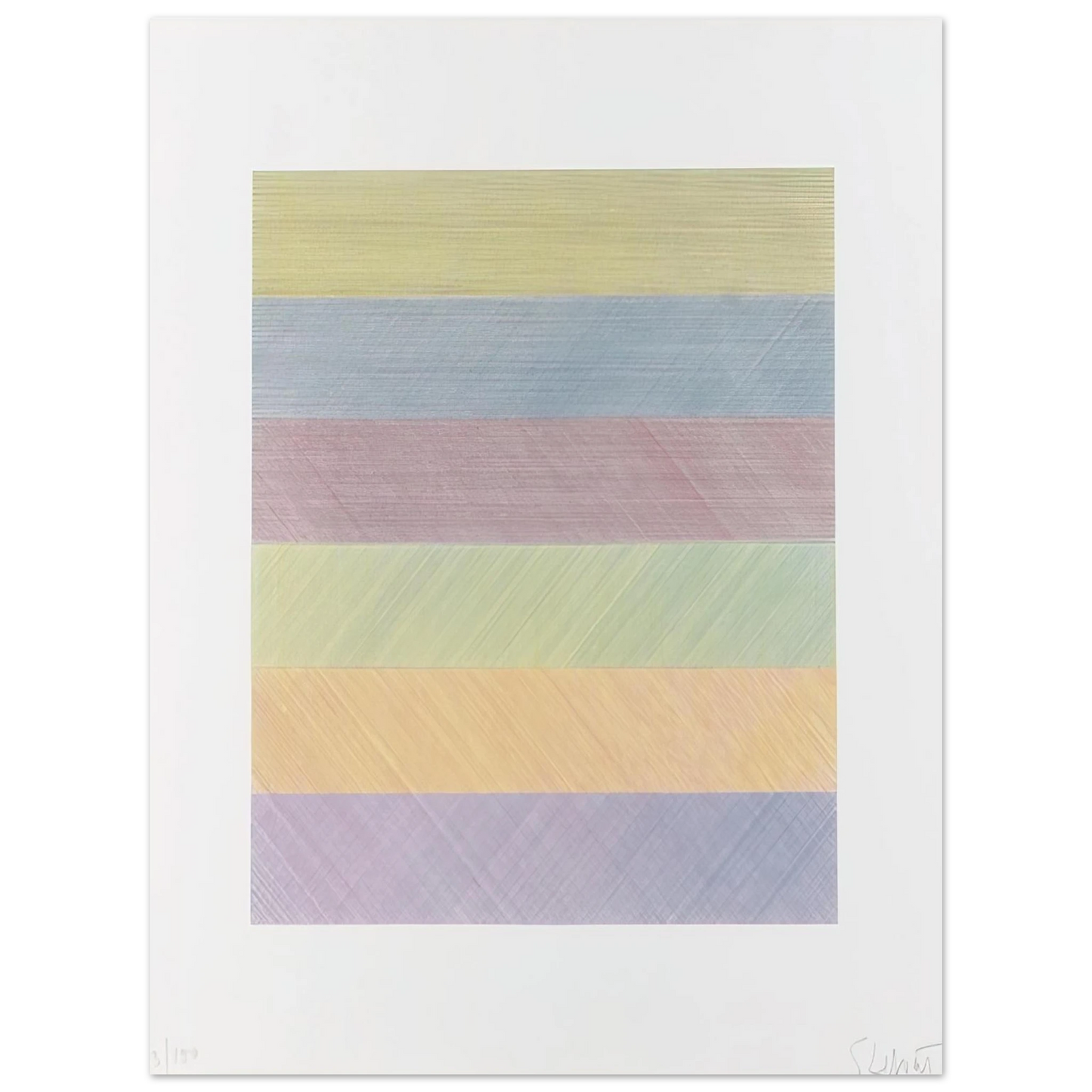 Sol LeWitt - Untitled from Composite Series  75x100 cm / 30x40inches Fine Art Poster