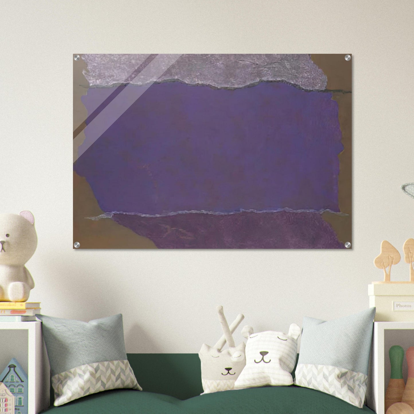 Infinity Field, Lefkada Series - 1981 - Theodoros Stamos Acrylic Print - 70x100 cm / 28x40″ inches