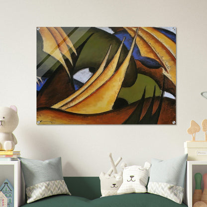 Sails - 1912 - Arthur Dove Acrylic Print - 70x100 cm / 28x40″ inches