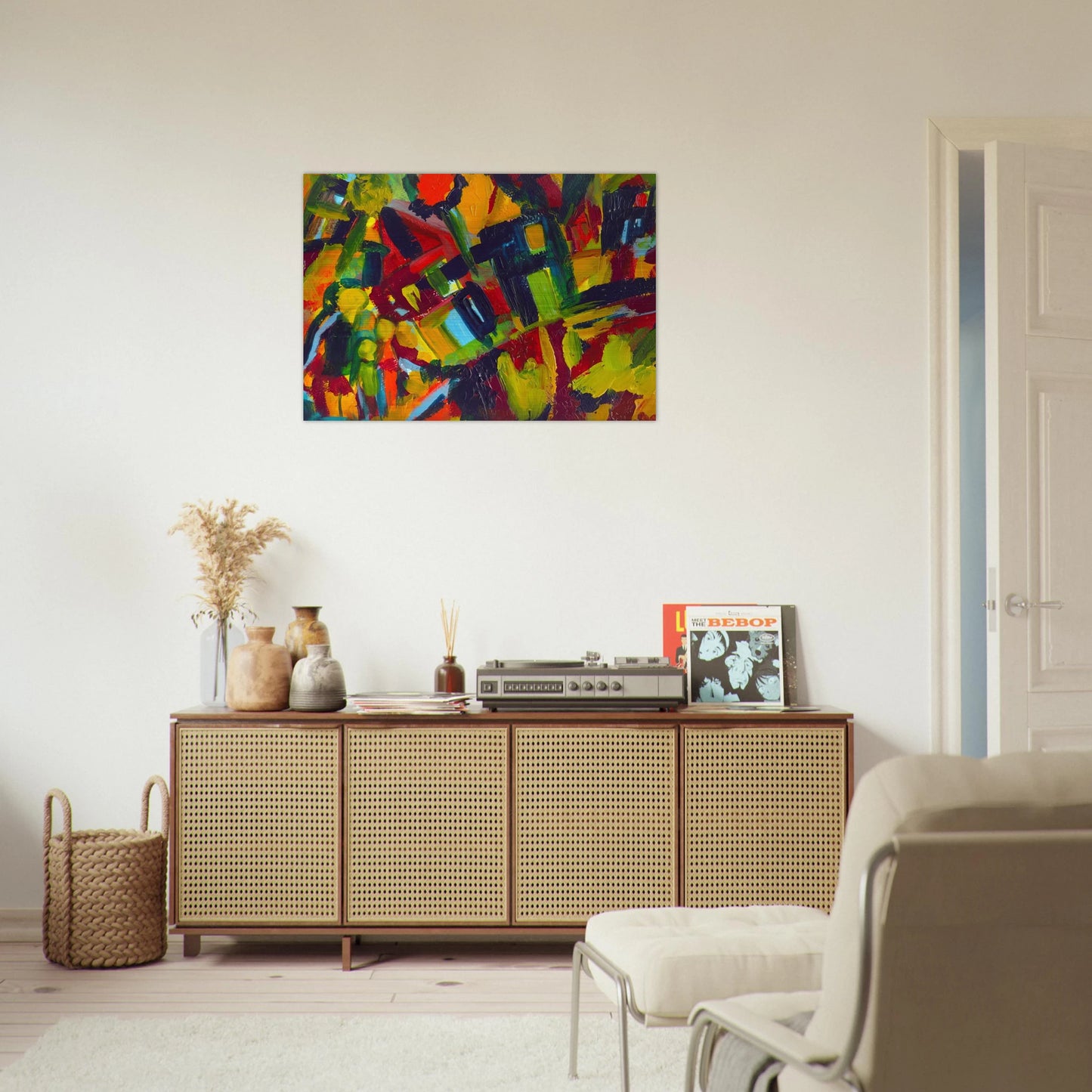 NOT_DETECTED_189365 - Wassily Kandinsky Brushed Aluminum Print - 70x100 cm / 28x40 inches | Wassily Kandinsky Aluminum Print | Wassily Kandinsky Prints