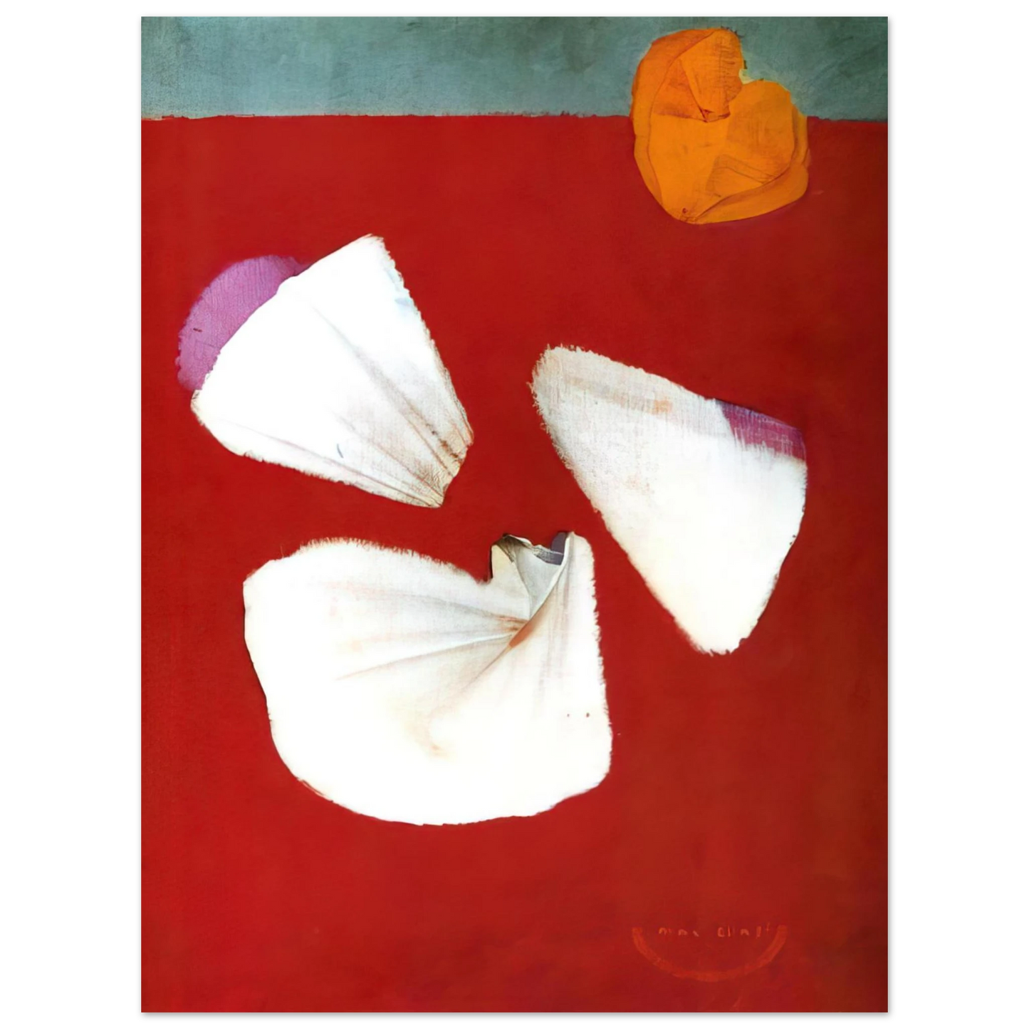 Max Ernst - Shells and Flowers  75x100 cm / 30x40inches Fine Art Poster