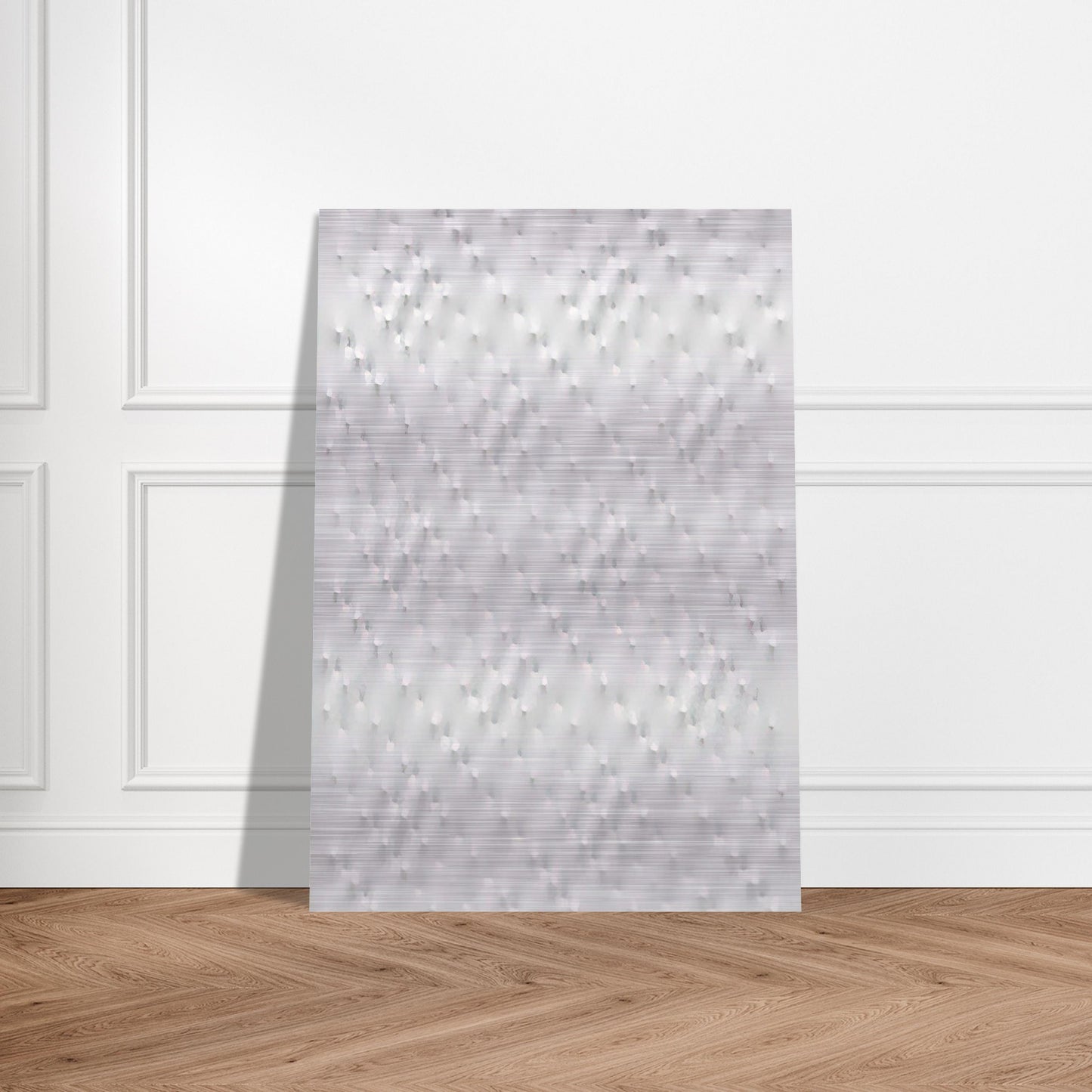 Superficie bianca - 2005 - Enrico Castellani Brushed Aluminum Print - 70x100 cm / 28x40 inches | Enrico Castellani Aluminum Print | Enrico Castellani Prints