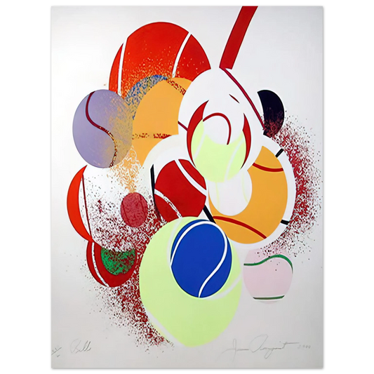 James Rosenquist - Balls  75x100 cm / 30x40inches Fine Art Poster