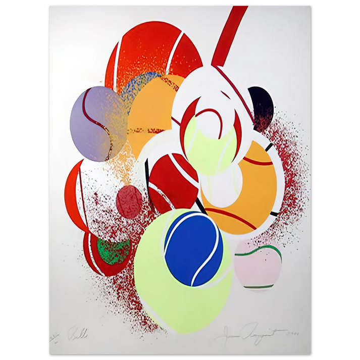 James Rosenquist - Balls  75x100 cm / 30x40inches Fine Art Poster