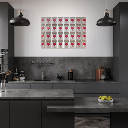 Campbell's Soup Cans - Andy Warhol Acrylic Print - 70x100 cm / 28x40″ inches