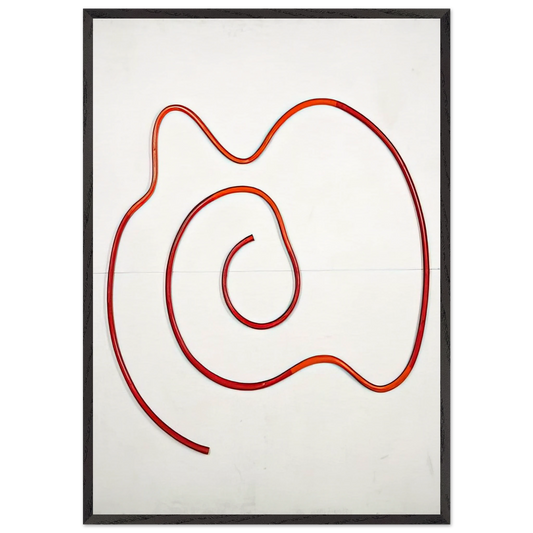 Untitled 17 - 1962 - Jeremy Moon 70x100 cm / 28x40 inches Framed Art Print – Black Wooden Frame