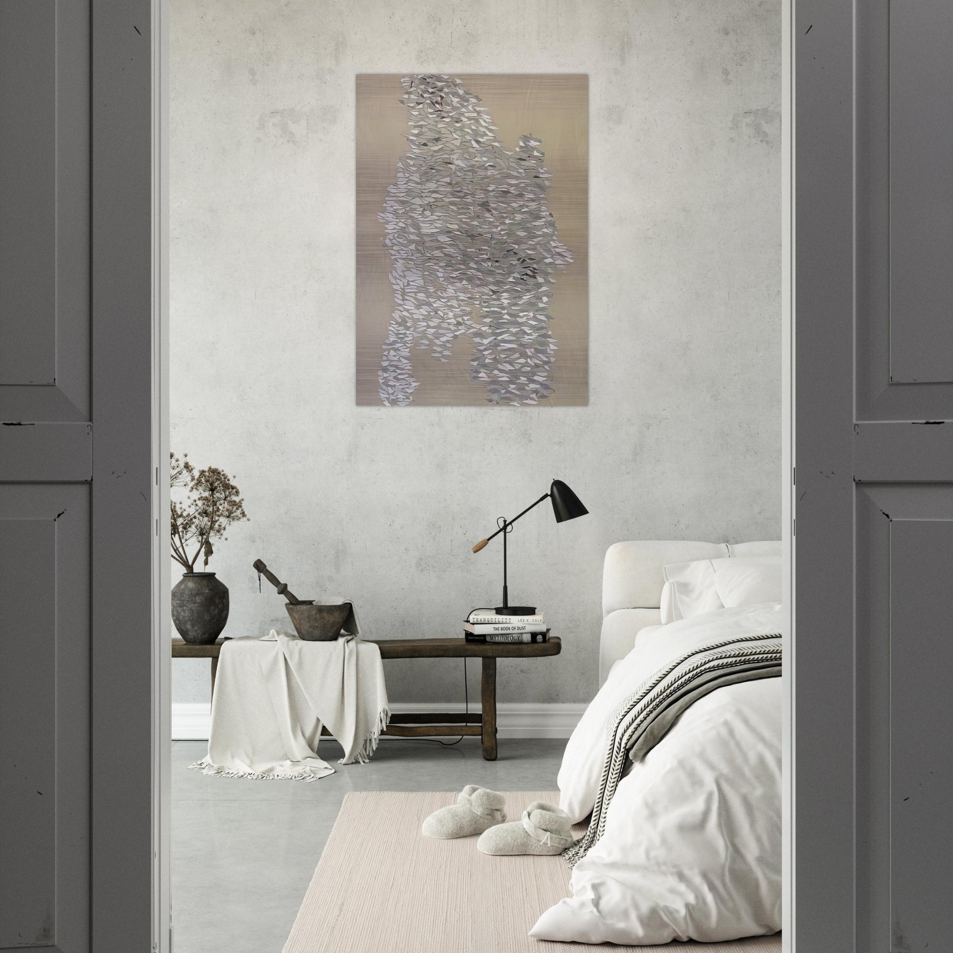 Impact - 1971 - Robert Goodnough Brushed Aluminum Print - 70x100 cm / 28x40 inches | Robert Goodnough Aluminum Print | Robert Goodnough Prints