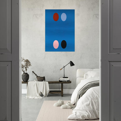 France Blue - 1965 - Thomas Downing Brushed Aluminum Print - 70x100 cm / 28x40 inches | Thomas Downing Aluminum Print | Thomas Downing Prints