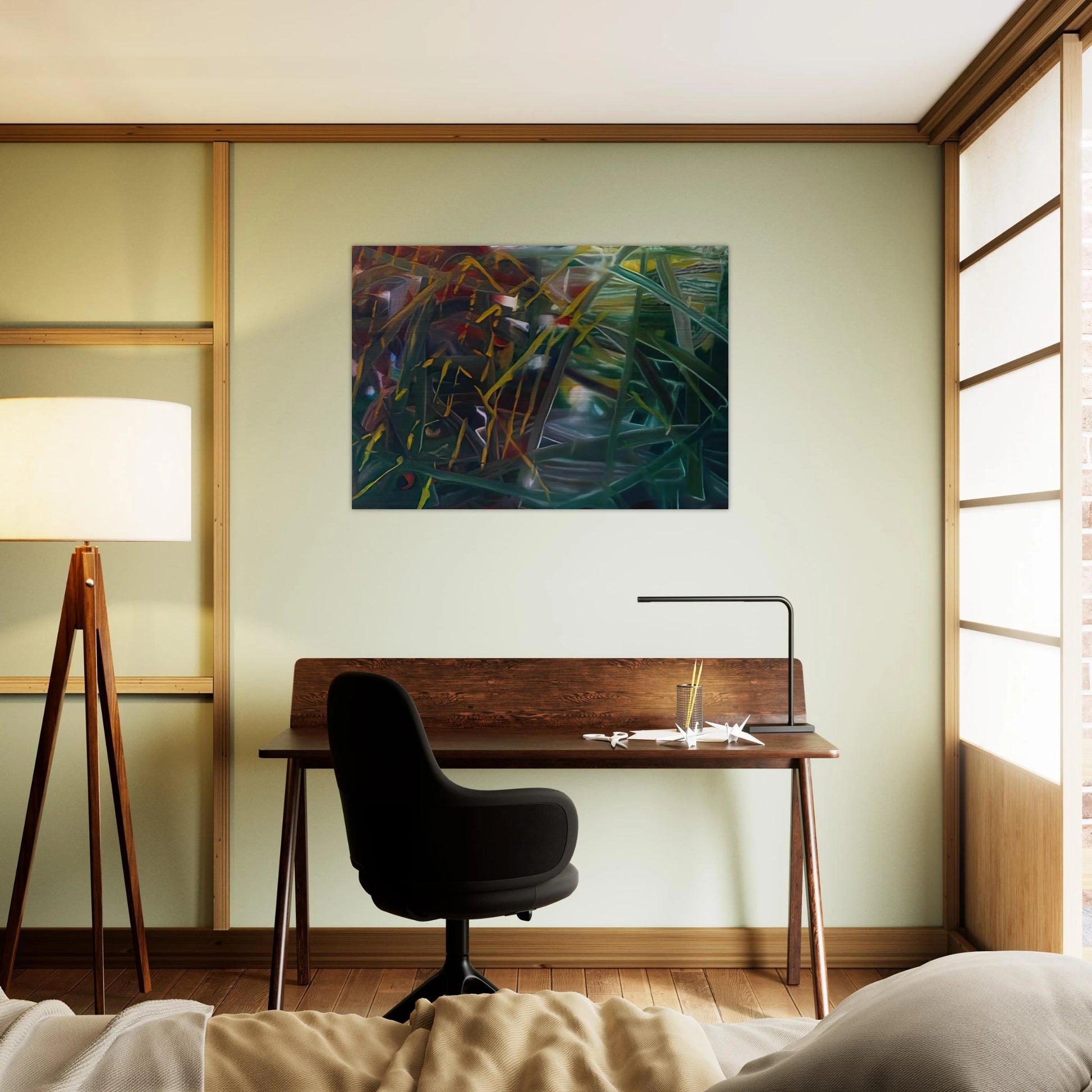 ABSTRACT PAINTING NO 439 - Gerhard Richter Brushed Aluminum Print - 70x100 cm / 28x40 inches | Gerhard Richter Aluminum Print | Gerhard Richter Prints