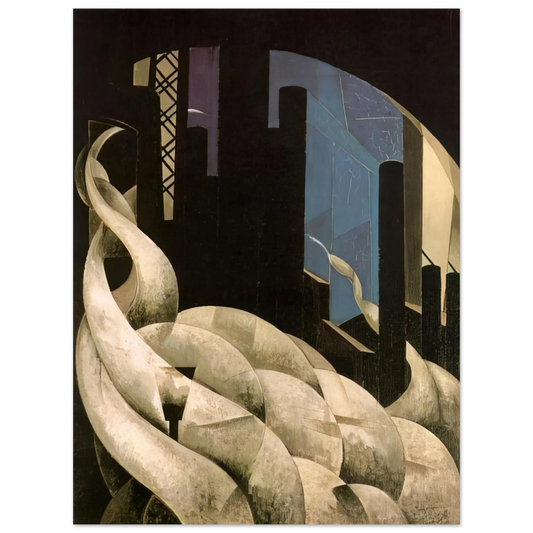 Charles Demuth - Incense of a New Church - 1921  75x100 cm / 30x40inches Fine Art Poster