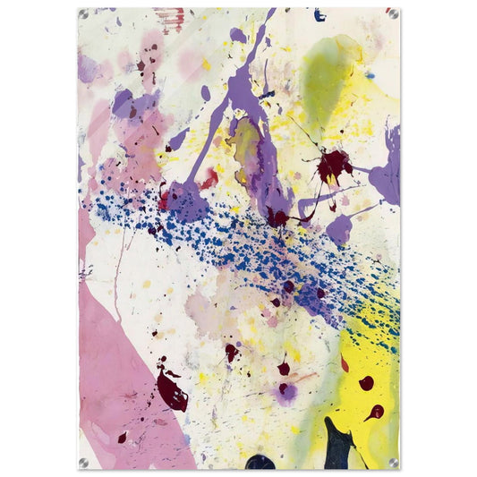 Untitled  SF 90-342  - Sam Francis Acrylic Print - 70x100 cm / 28x40″ inches