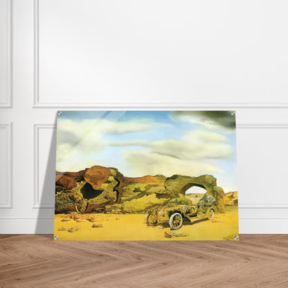 PARANOIAC CRITICAL SOLITUDE 1935 - Salvador Dali Acrylic Print - 70x100 cm / 28x40″ inches