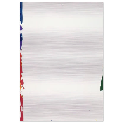 Sail I - Sam Francis Brushed Aluminum Print - 70x100 cm / 28x40 inches | Sam Francis Aluminum Print | Sam Francis Prints