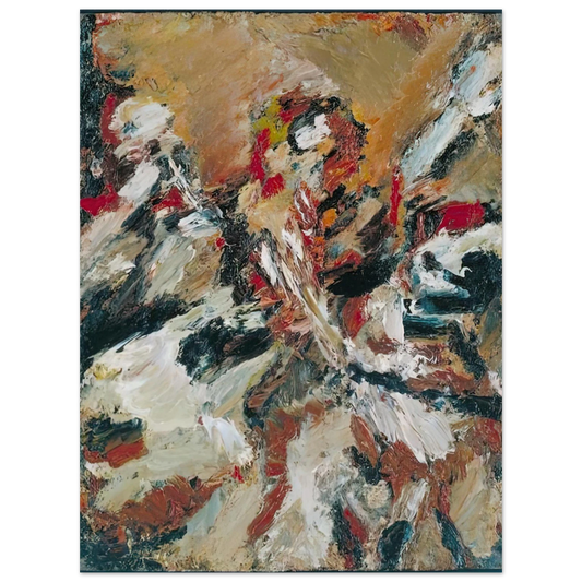 Frank Auerbach - STUDY AFTER TITIAN I  75x100 cm / 30x40inches Fine Art Poster