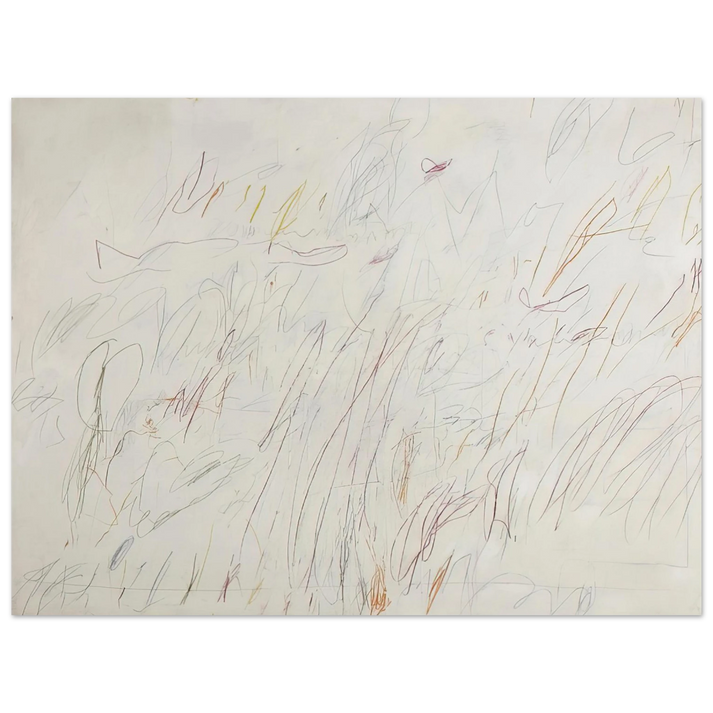 Cy Twombly - Sunset  75x100 cm / 30x40inches Fine Art Poster