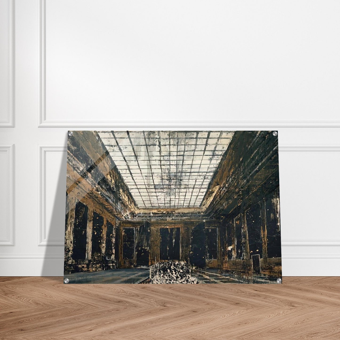 INTERIOR 1981 - Anselm Kiefer Acrylic Print - 70x100 cm / 28x40″ inches
