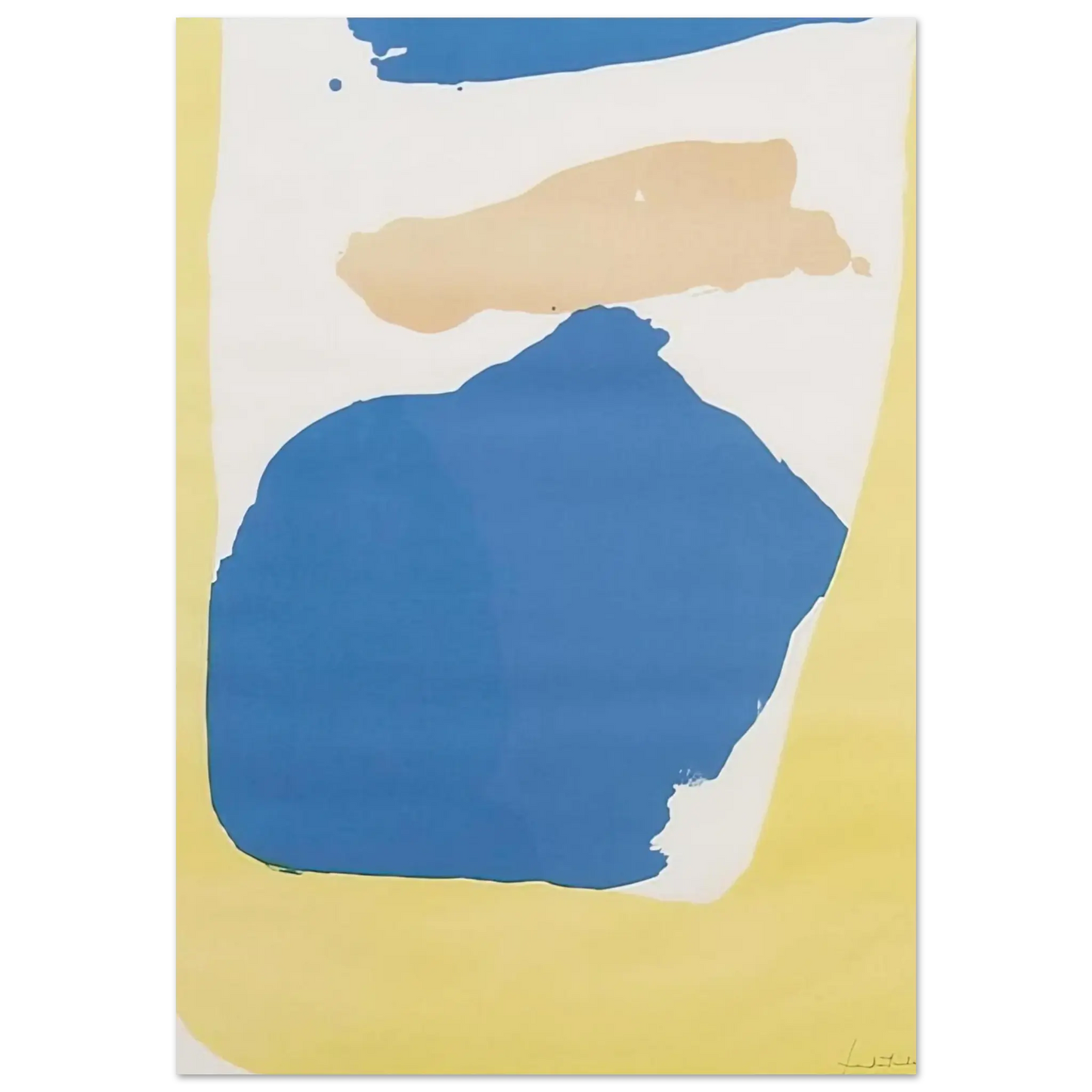 Helen Frankenthaler - Frankenthaler Preview - 1965 Wall art - 75x100 cm / 30x40 Inches - Fine Art Poster - -