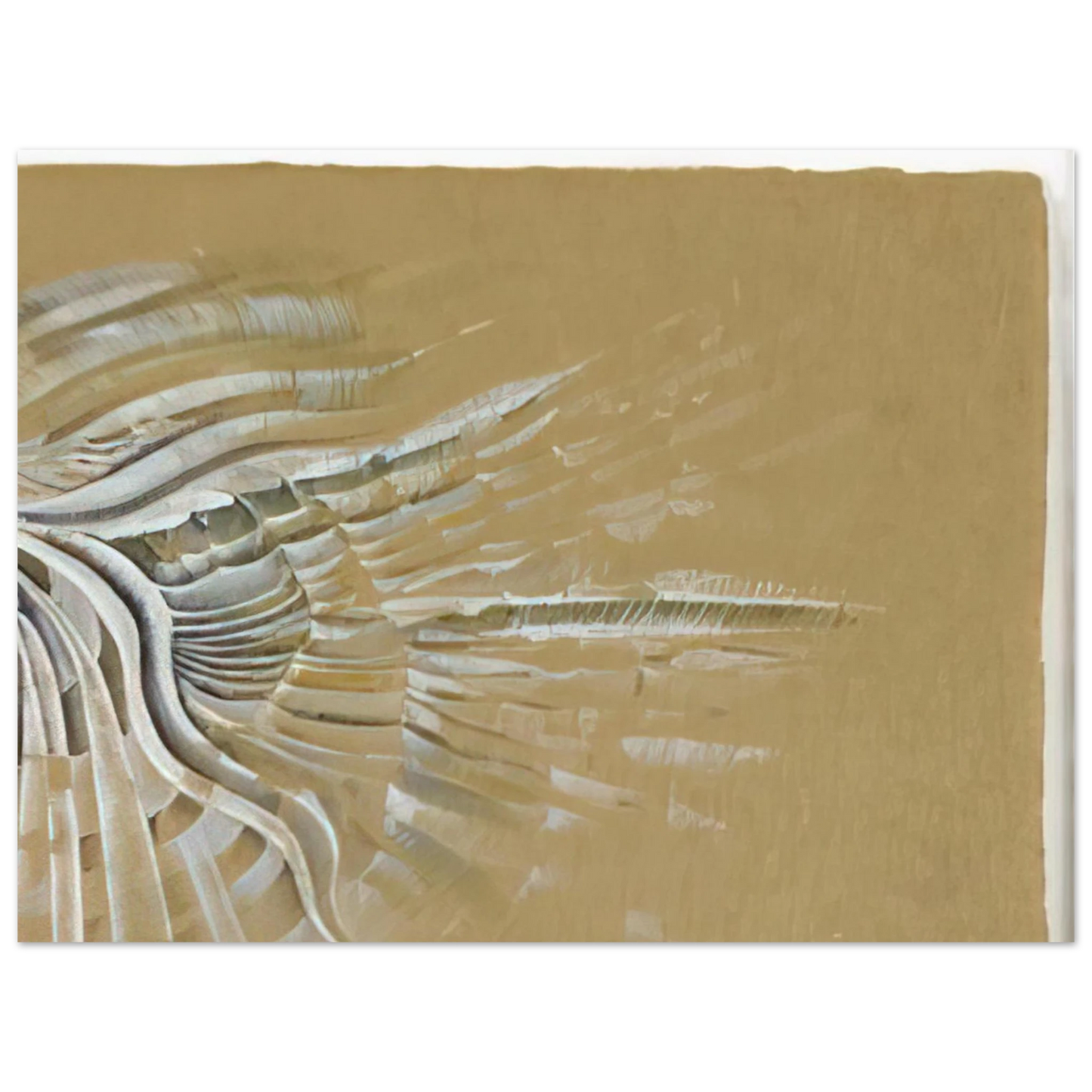 Lee Bontecou - UNTITLED 1982  75x100 cm / 30x40inches Fine Art Poster