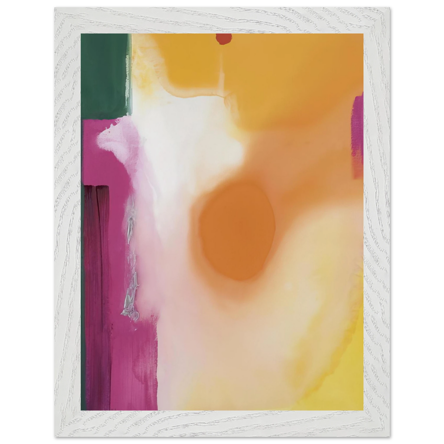 Helen Frankenthaler - Bullseye - 1989 Wall art - 15x20 cm / 6x8 inches - Fine Art Poster-canvas - -