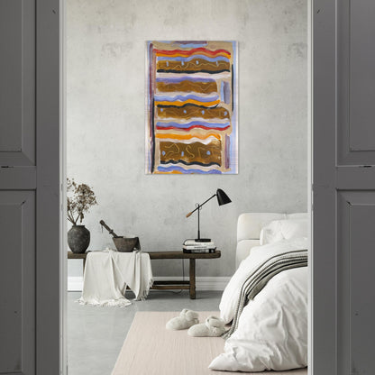 Untitled - 1950 - Betty Parsons Brushed Aluminum Print - 70x100 cm / 28x40 inches | Betty Parsons Aluminum Print | Betty Parsons Prints
