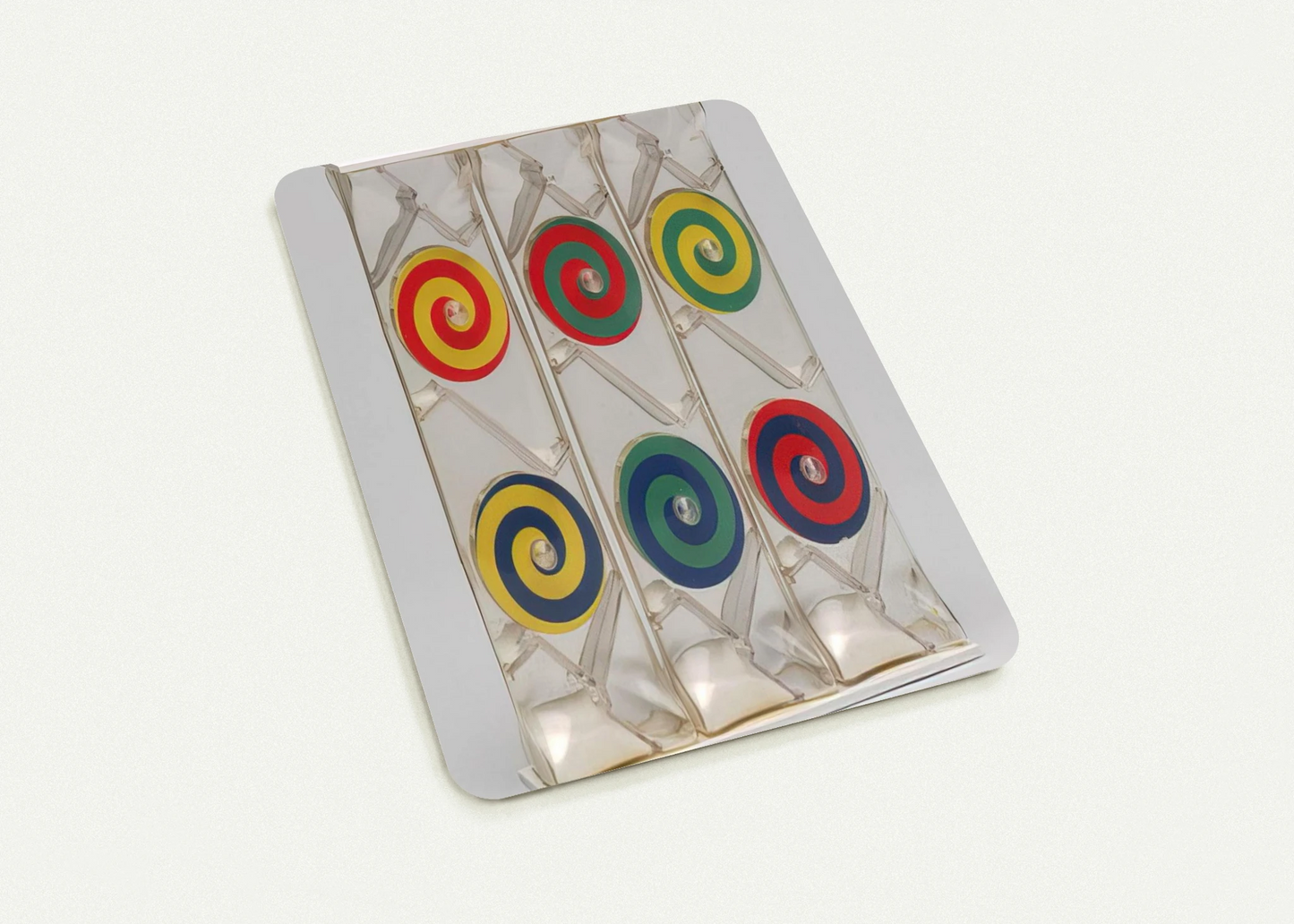 Girondella Kinetic Object - 1965 By Bruno Munari Pack of 10 Post Cards | Bruno Munari Post Cards | A6 (10.5 x 14.8 cm) - 4.1 x 5.8 inches