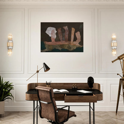 The Sacrifice - 1946 - Theodoros Stamos Brushed Aluminum Print - 70x100 cm / 28x40 inches | Theodoros Stamos Aluminum Print | Theodoros Stamos Prints