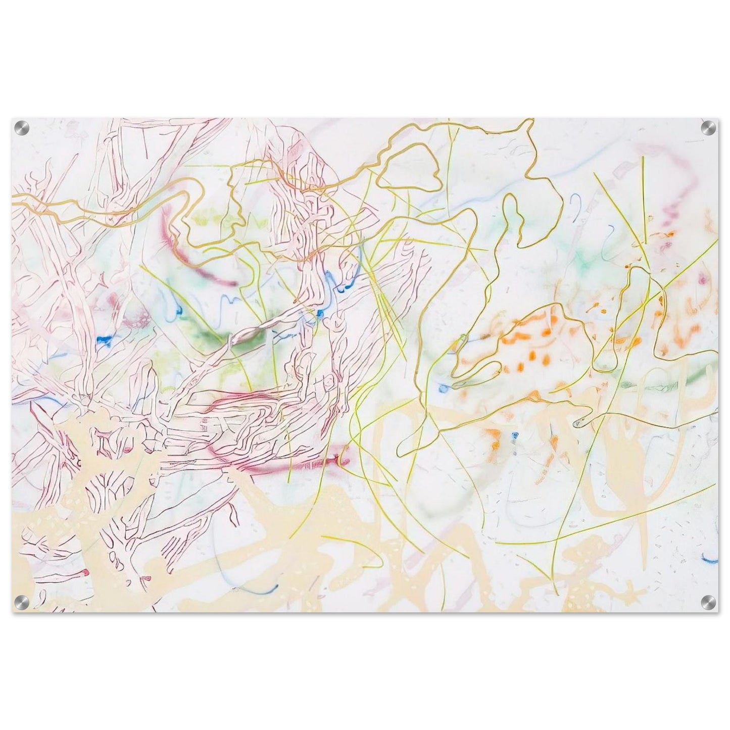 POLYTROPOS 1982 - Nancy Graves Acrylic Print - 70x100 cm / 28x40″ inches | Nancy Graves Wall Art | Nancy Graves Prints