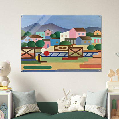 Level II Pass - Tarsila do Amaral Acrylic Print - 70x100 cm / 28x40″ inches
