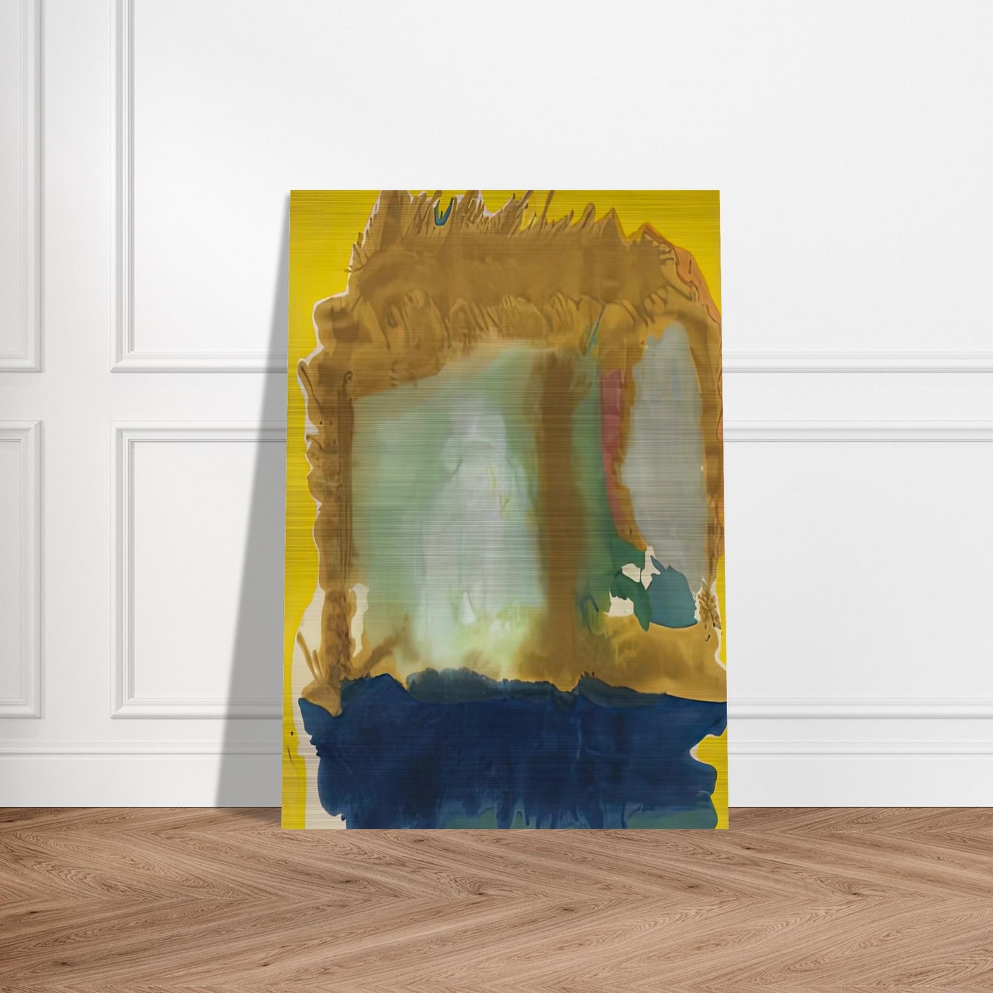 Milkwood Arcade, 1963- - Helen Frankenthaler Brushed Aluminum Print - 70x100 cm / 28x40 inches | Helen Frankenthaler Aluminum Print | Helen Frankenthaler Prints