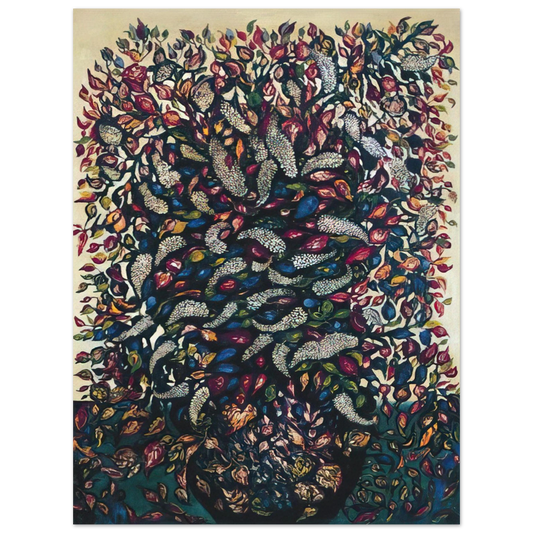 Seraphine Louis - Fleurs et fruits - 1920  75x100 cm / 30x40inches Fine Art Poster