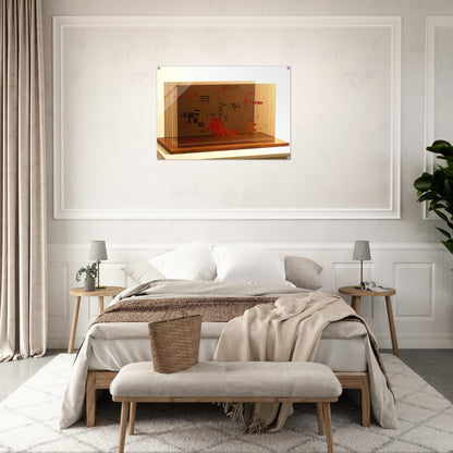 Not Wanting To Say Anything About Marcel, II - 1969 - John Cage Acrylic Print - 70x100 cm / 28x40″ inches