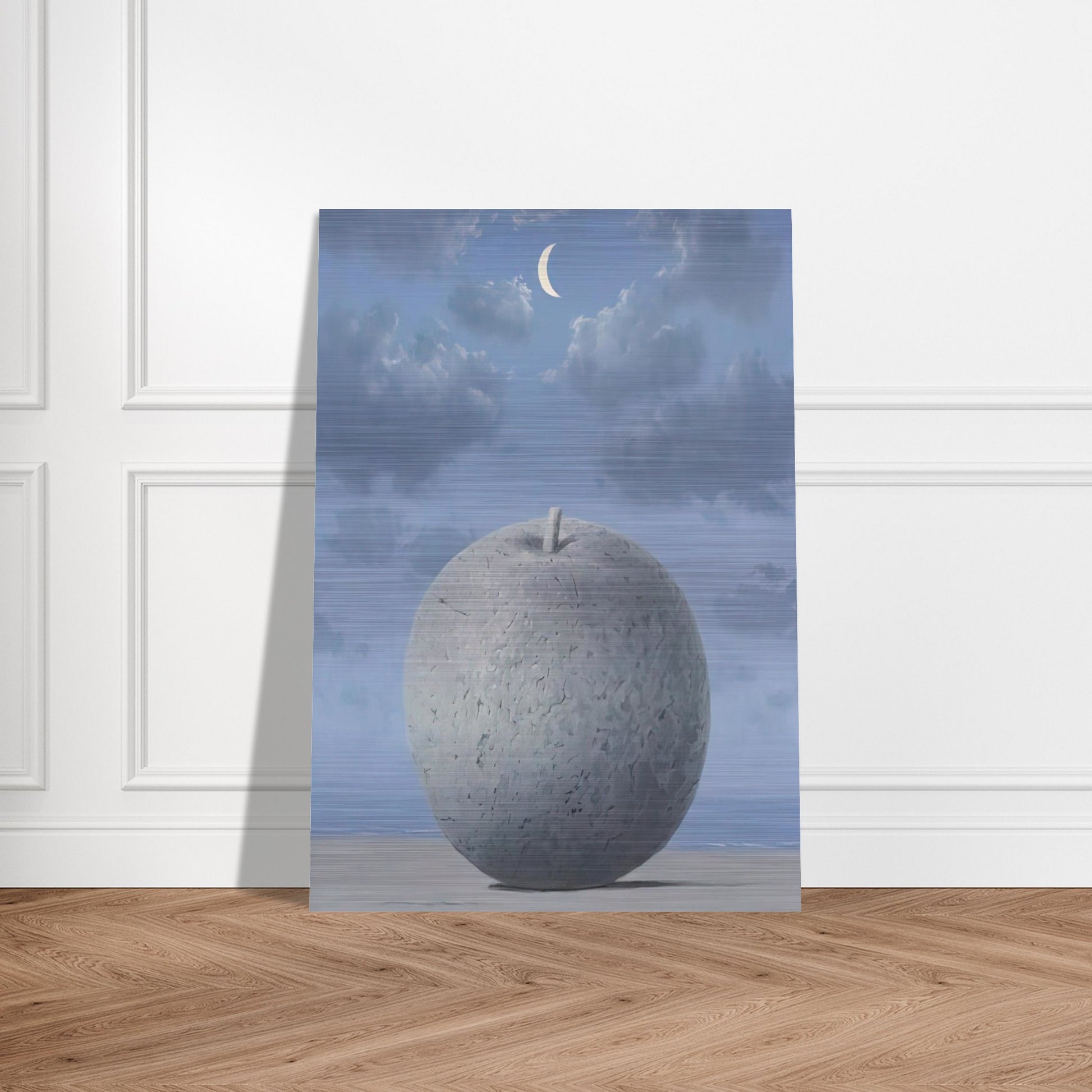 SOUVENIRS FROM TRAVEL 1963 - Rene Magritte Brushed Aluminum Print - 70x100 cm / 28x40 inches | Rene Magritte Aluminum Print | Rene Magritte Prints