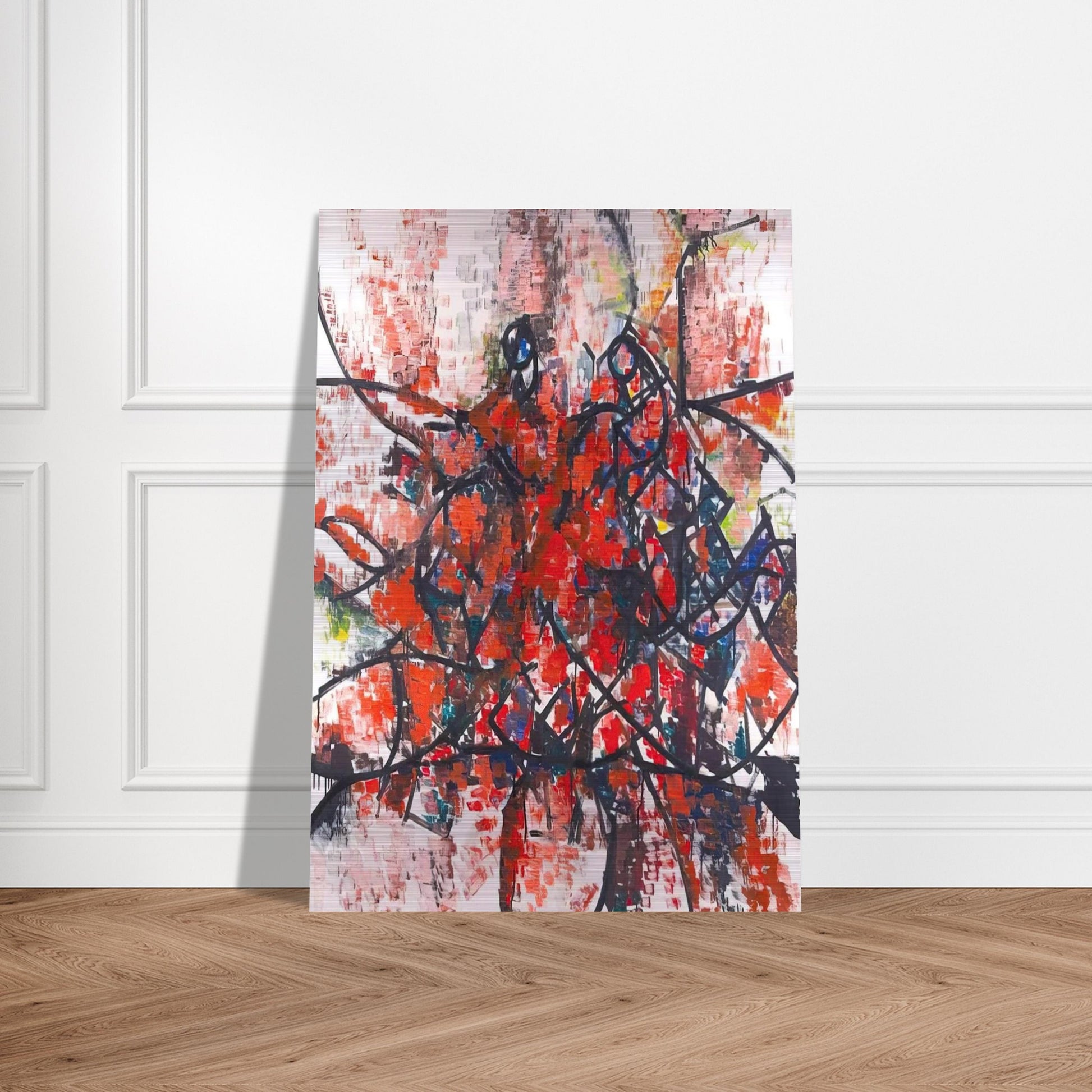 Mambo - 1956 - Robert Goodnough Brushed Aluminum Print - 70x100 cm / 28x40 inches | Robert Goodnough Aluminum Print | Robert Goodnough Prints