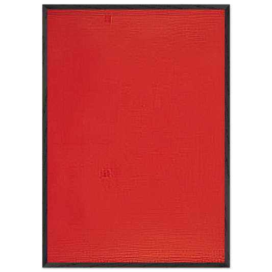 Spazio Luce - 1963 - Antonio Calderara 70x100 cm / 28x40 inches Framed Art Print – Black Wooden Frame