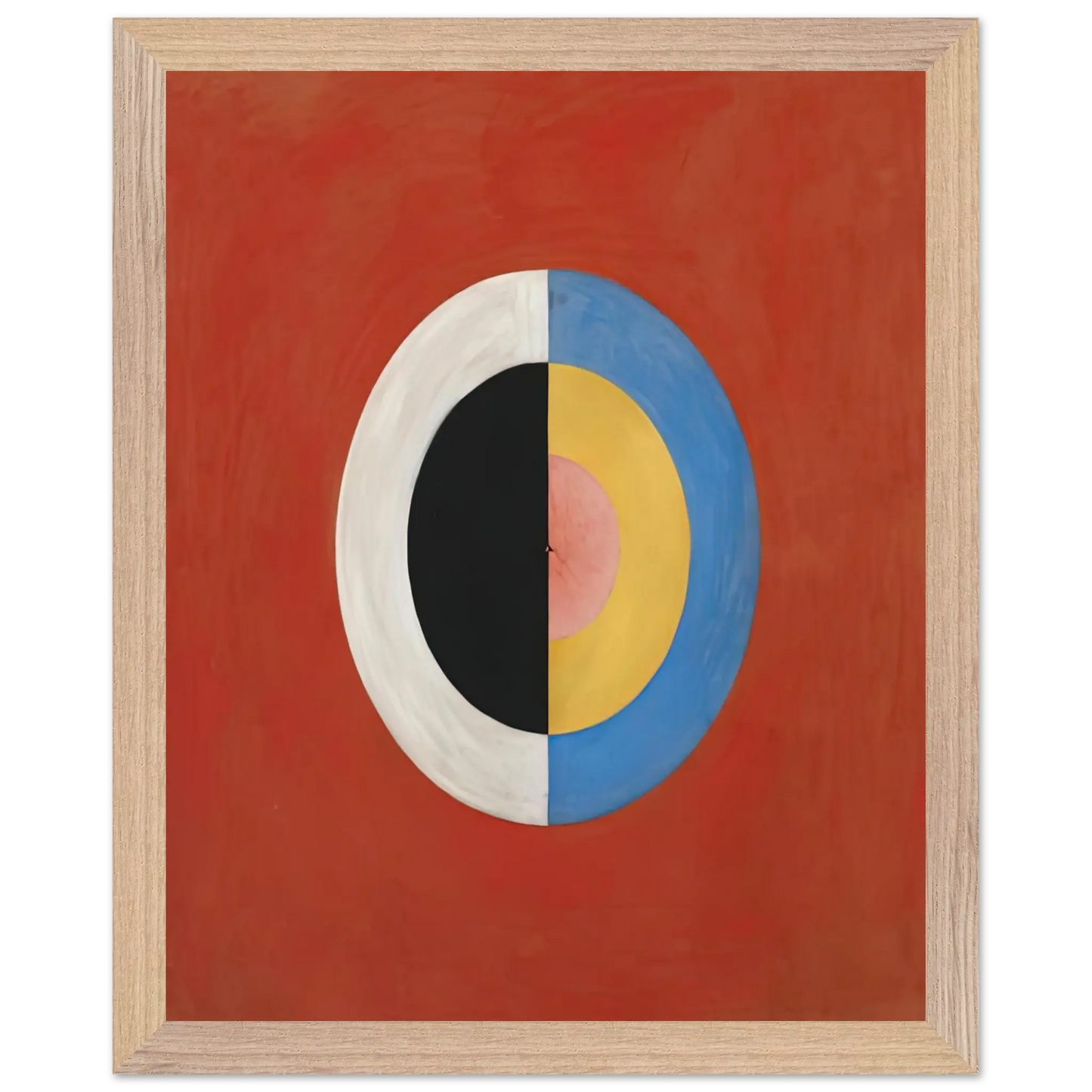 Hilma af Klint - THE SWAN NO 17 1915 0 Wall art - 40x50 cm / 16x20 Inches - Fine Art Poster - -