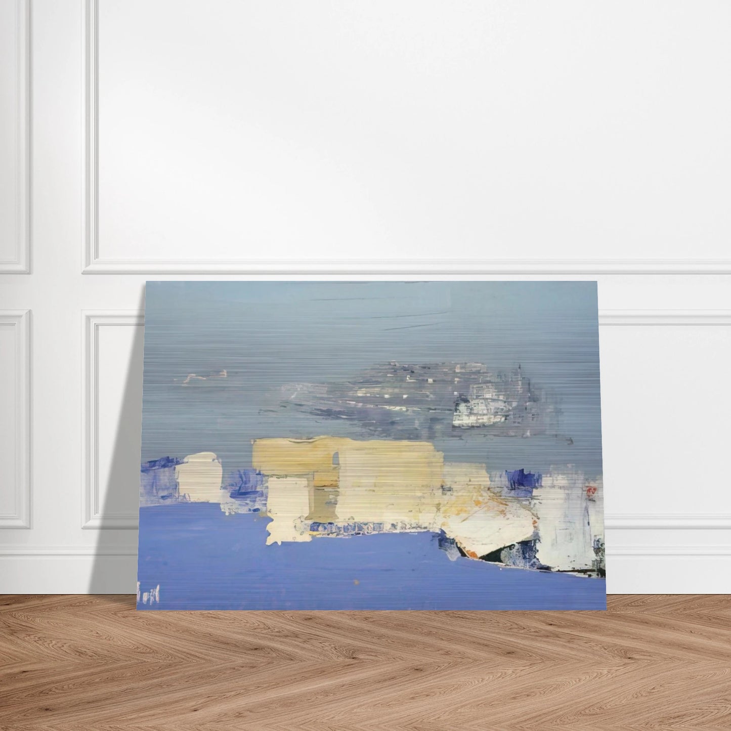 Paysage méditerranéen - Art Informel - Nicolas de Stael Brushed Aluminum Print - 70x100 cm / 28x40 inches | Nicolas de Stael Aluminum Print | Nicolas de Stael Prints