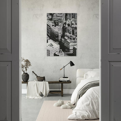 TOWNSCAPE P1 1968 - Gerhard Richter Brushed Aluminum Print - 70x100 cm / 28x40 inches | Gerhard Richter Aluminum Print | Gerhard Richter Prints