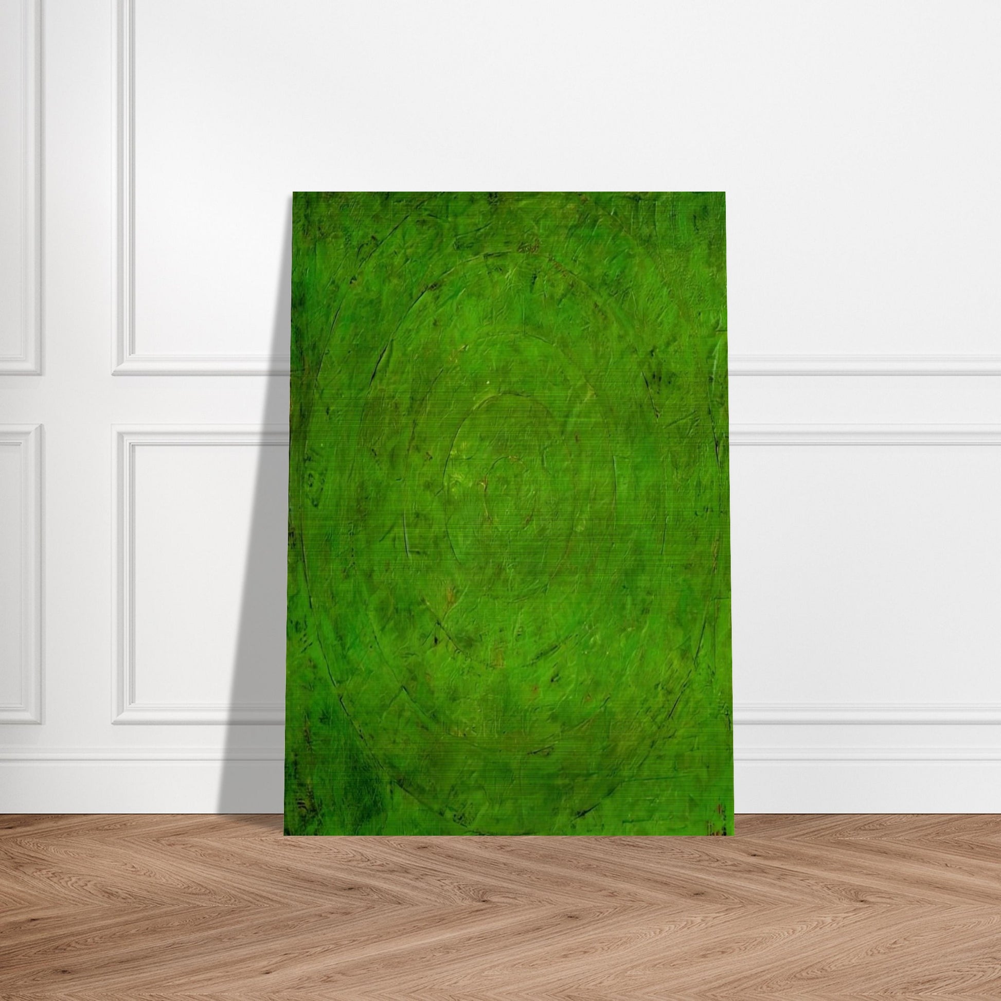 GREEN TARGET - Jasper Johns Brushed Aluminum Print - 70x100 cm / 28x40 inches | Jasper Johns Aluminum Print | Jasper Johns Prints