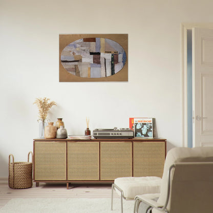 Number 159 - 1948 - Anne Ryan Brushed Aluminum Print - 70x100 cm / 28x40 inches | Anne Ryan Aluminum Print | Anne Ryan Prints