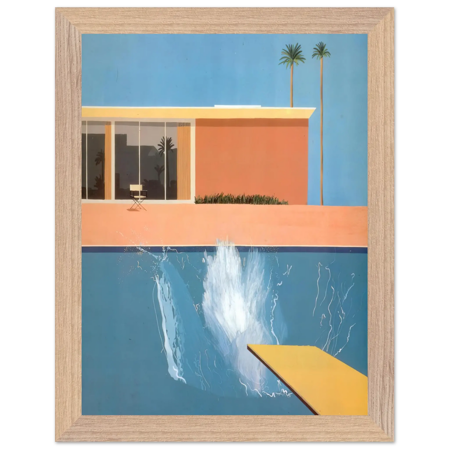 David Hockney - David Hockney Wall art - A3 (29.7 x 42  cm) - Fine Art Poster - -
