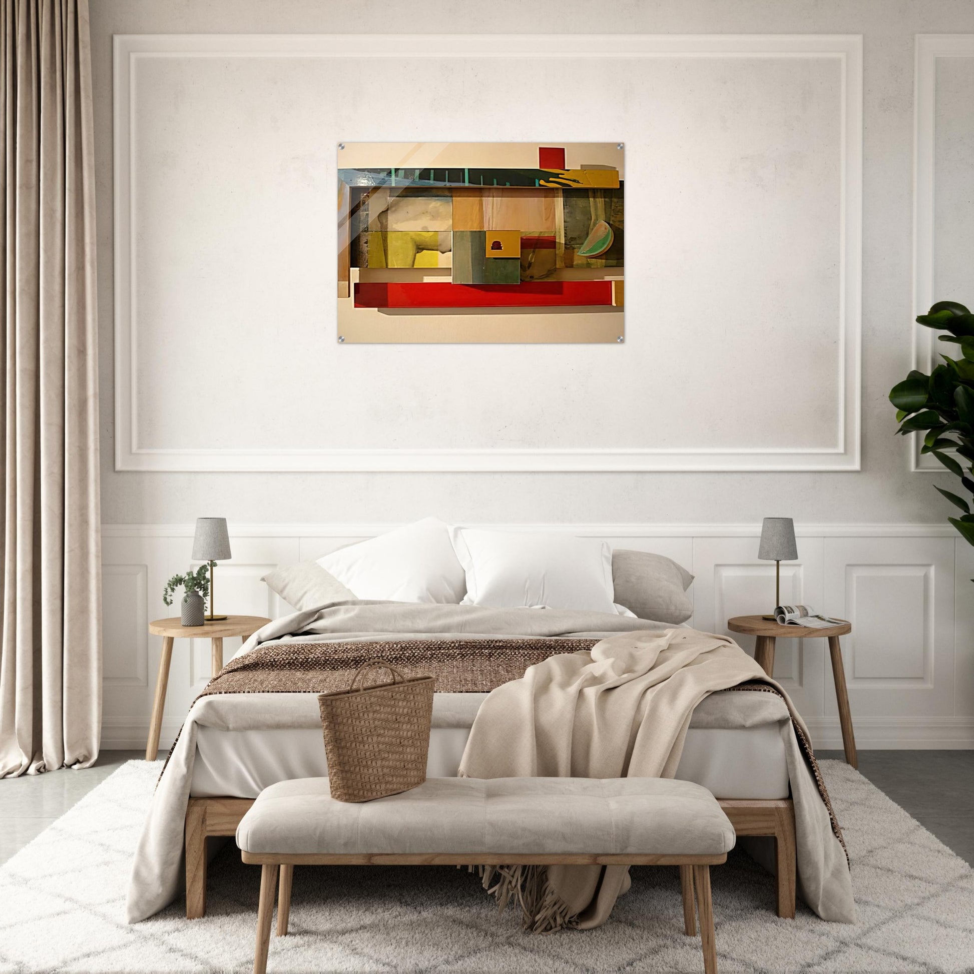 Horse - Sam Gilliam Acrylic Print - 70x100 cm / 28x40″ inches