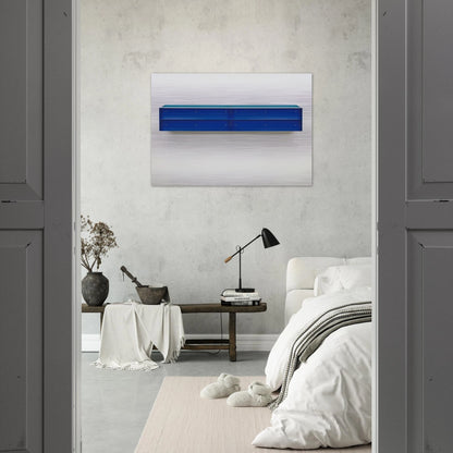 Untitled - 1989 - Donald Judd Brushed Aluminum Print - 70x100 cm / 28x40 inches | Donald Judd Aluminum Print | Donald Judd Prints