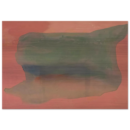 Yearning - 1973 - Helen Frankenthaler Brushed Aluminum Print - 70x100 cm / 28x40 inches | Helen Frankenthaler Aluminum Print | Helen Frankenthaler Prints