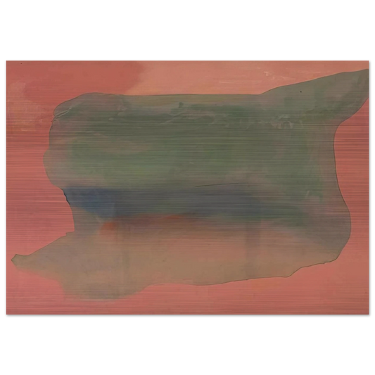 Yearning - 1973 - Helen Frankenthaler Brushed Aluminum Print - 70x100 cm / 28x40 inches | Helen Frankenthaler Aluminum Print | Helen Frankenthaler Prints