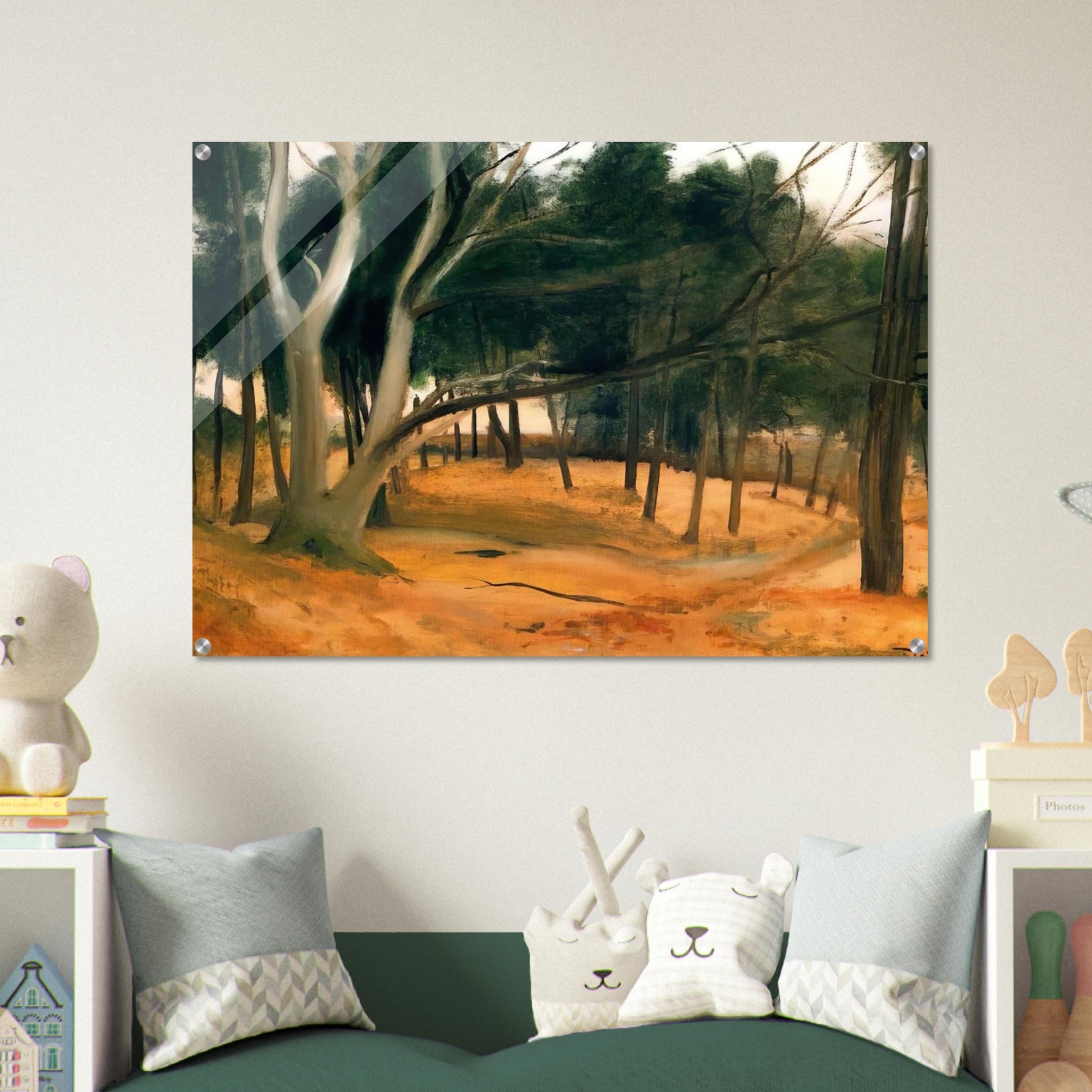 THE PATH OF FOREST 1928 - Andre Derain Acrylic Print - 70x100 cm / 28x40″ inches