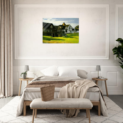 Cape Cod Afternoon - Edward Hopper Acrylic Print - 70x100 cm / 28x40″ inches
