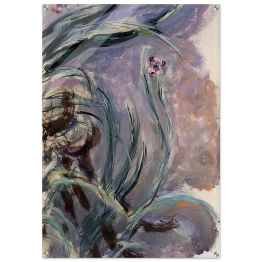 Irises - claude monet Acrylic Print - 70x100 cm / 28x40″ inches