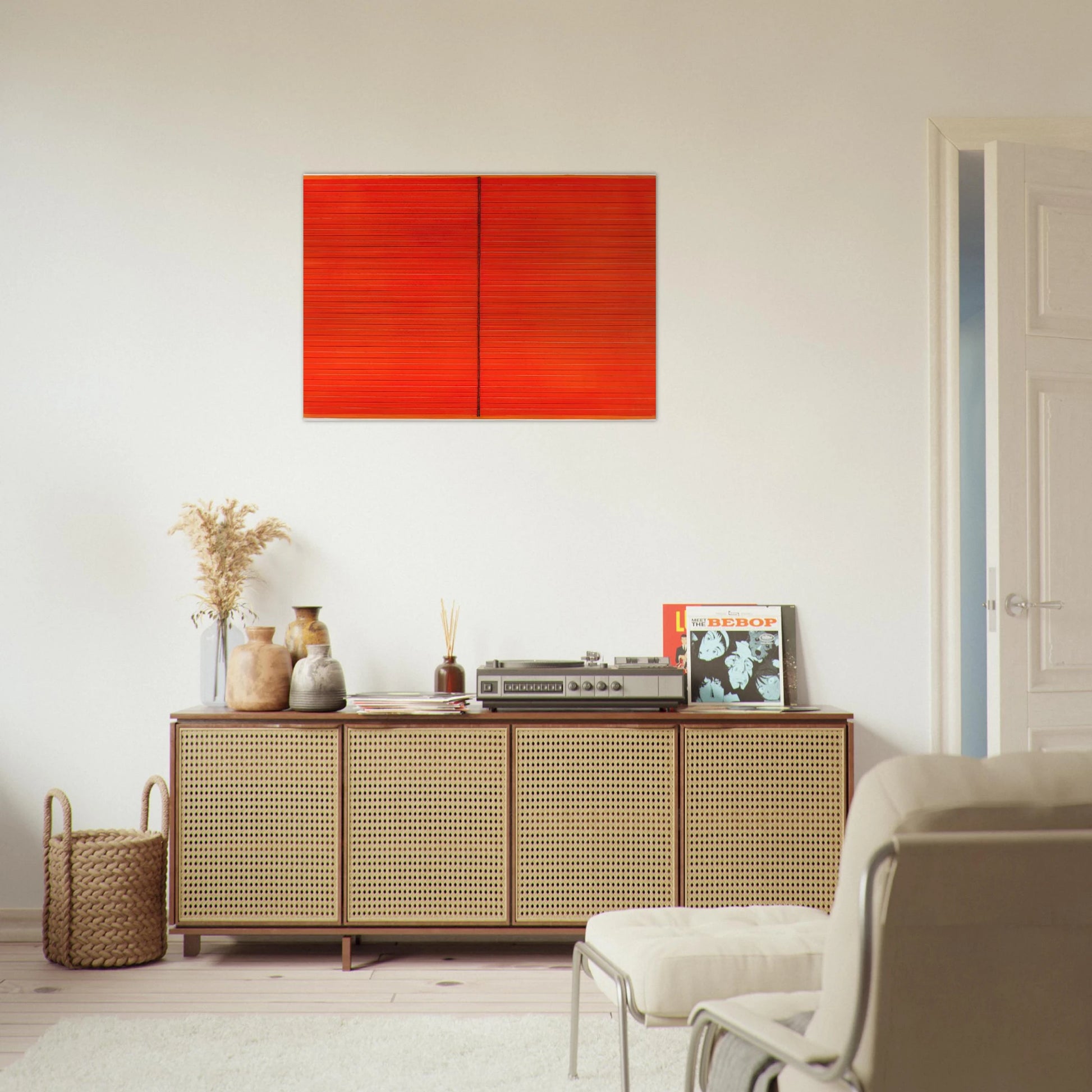 Misure n 31 - 1966 - Bice Lazzari Brushed Aluminum Print - 70x100 cm / 28x40 inches | Bice Lazzari Aluminum Print | Bice Lazzari Prints