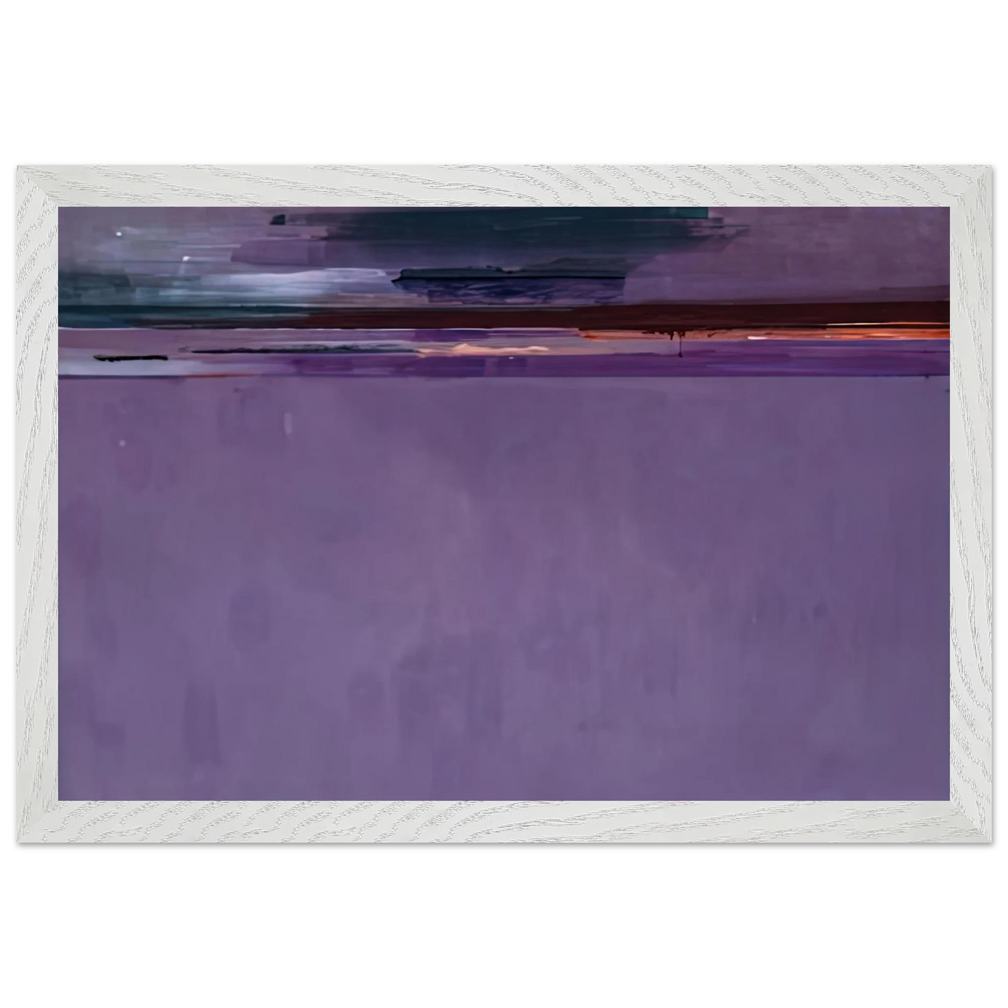 Helen Frankenthaler - The Other Side, 2002- Wall Art - 30x40 cm / 12x16 inches - Premium Wooden Framed Poster With Fine Art Paper-canvas - Black frame